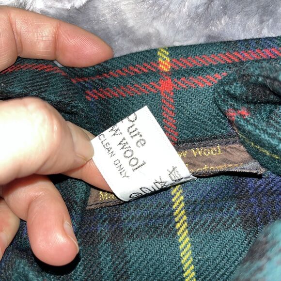 Vintage 2 Piece Westaway & Westaway Kids Uniform 100% Wool Great Britain Plaid‎ - Picture 7 of 12